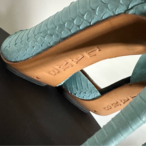 L.A.M.B. Python Leather Heels - Picture 7 of 12